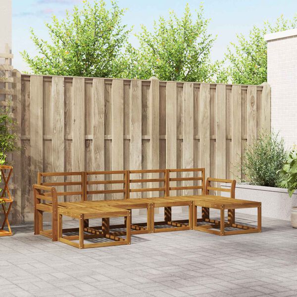 vidaXL V&auml;li diivanikomplekt 6 pcs Neutraalne Tehispuit