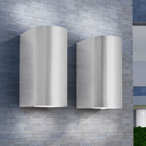 vidaXL LED-valgustid &otilde;ue 2 tk, &uuml;marad, &uuml;les- ja allapoole suunatud