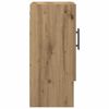vidaXL Seinakapp Artisan tamm 60x31x70 cm Engineered Wood