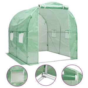 vidaXL kasvuhoone 4 m&sup2; 2 x 2 x 2 m