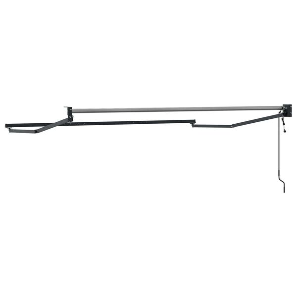vidaXL Elektriline tagasi t&otilde;mmatav varikatus Antratsiit 3,5 x 2 m