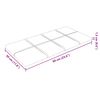 vidaXL seinapaneelid 12 tk, tumehall, 60 x 30 cm, kangas, 2,16 m&sup2;