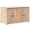 vidaXL K&ouml;&ouml;gikapp uksega MEPPEL Pruun tamme 106 x 55 x 64 cm M&auml;nnipuit