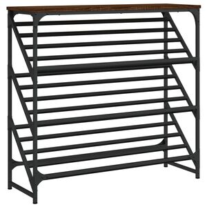 vidaXL kingariiul, pruun tamm, 90 x 30 x 85 cm, tehispuit