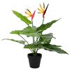 vidaXL Kunstlik Strelitzia Taim Roheline 65 x 13 x 55 cm