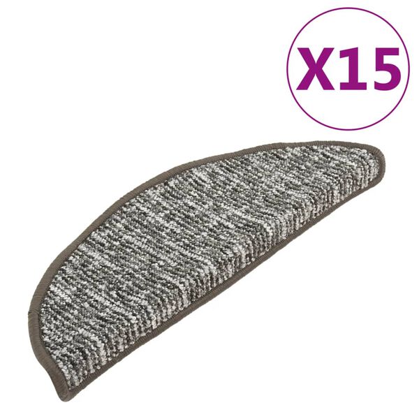 vidaXL trepivaibad 15 tk, antratsiithall, 56x17x3 cm