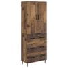 vidaXL Kapi Komplekt 2 pcs Vana puit 66 x 34,5 x 90 cm Tehispuit