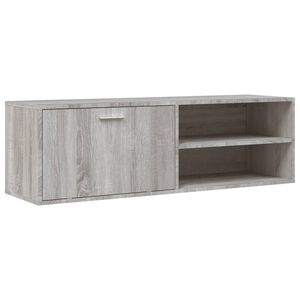 vidaXL telerikapp, hall Sonoma, 120 x 34 x 37 cm, tehispuit