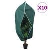 vidaXL lukuga taime fliiskatted 10 tk, 70 g/m&sup2;, 1,55x1,55 m