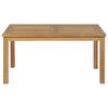 vidaXL kohvilaud, tiikpuu, 90 x 50 x 45 cm