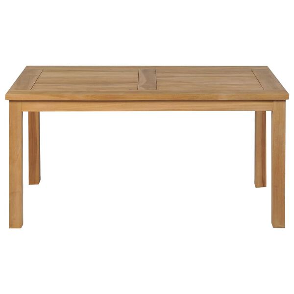 vidaXL kohvilaud, tiikpuu, 90 x 50 x 45 cm