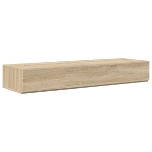 vidaXL Stuudio laud Sonoma tamm 152 x 40 x 19,5 cm Tehispuit