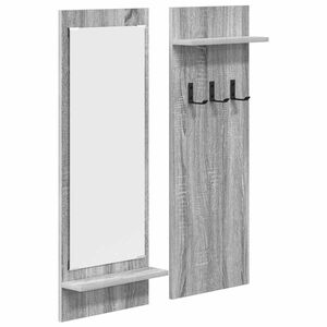 vidaXL Seinale kinnitatav riidepuu Hall Sonoma 70 x 10 x 90 cm