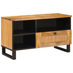 vidaXL Telerikapp sahtliga Pruun 80 x 33 x 46 cm Tugev mango puu