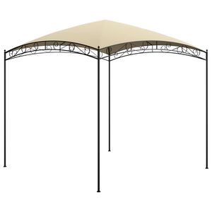 vidaXL lehtla 3 x 3x 2,65 m, kreemjas 180 g/m&sup2;