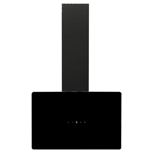 vidaXL pliidikubu, 60 cm, teras ja karastatud klaas, must