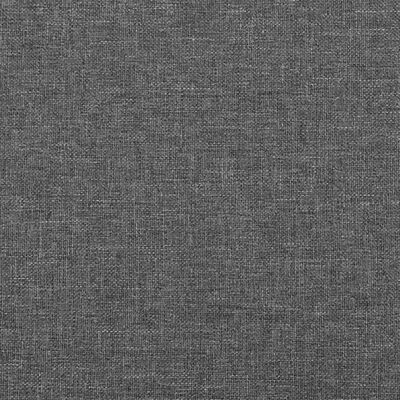 vidaXL voodipeats servadega, tumehall, 93x16x78/88 cm, kangas