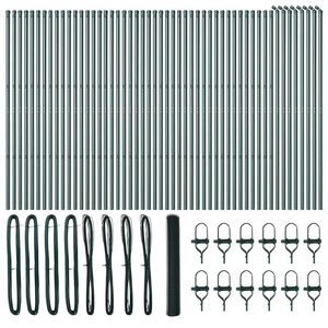vidaXL Aiapost Roheline