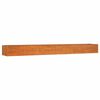 vidaXL taimekast, rooste, 480x80x45 cm, Corten-teras