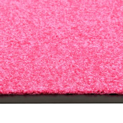 vidaXL uksematt pestav, roosa, 120 x 180 cm