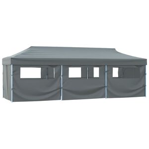 vidaXL kokkupandav pop-up peotelk 8 k&uuml;lgseinaga 870x291x315 cm antratsiithall