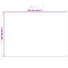 vidaXL Alavaibad Ristk&uuml;lik PALMERAS Beež 230 x 160 cm Pol&uuml;ester