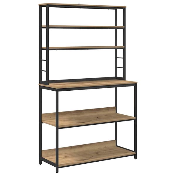 vidaXL K&ouml;&ouml;giriiul K&auml;sit&ouml;&ouml;puu 100 x 40 x 168 cm Tehispuit