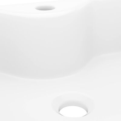 Keraamiline vannitoa valamu valge ruudukujuline