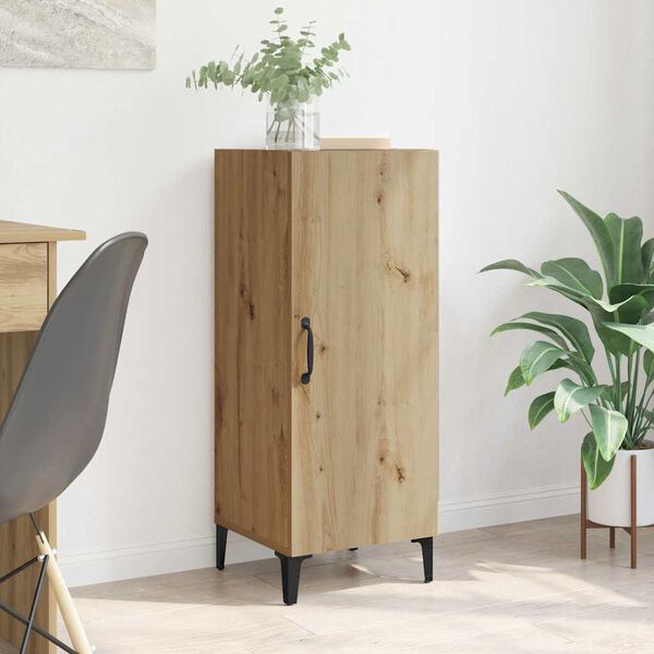 vidaXL K&otilde;ide Seinale kinnitatav K&auml;sit&ouml;&ouml;puu 34,5 x 34 x 90 cm Tehispuit