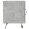 vidaXL &ouml;&ouml;kapid 2 tk, betoonhall, 40 x 40 x 50 cm, tehispuit