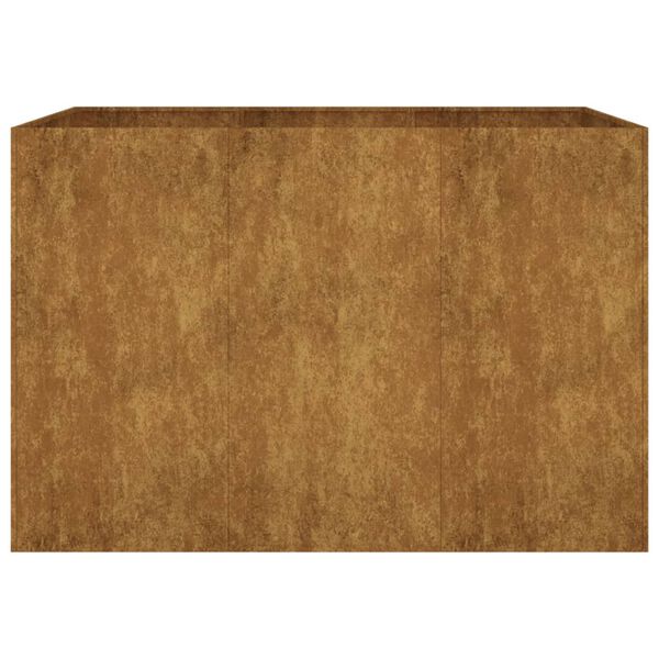 vidaXL taimekast, 120 x 80 x 80 cm, Corten-teras