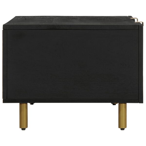 vidaXL kohvilaud, must, 100 x 54 x 40 cm, tehispuit