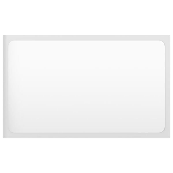 vidaXL vannitoa peeglikapp valge 60x1,5x37 cm puitlaastplaat