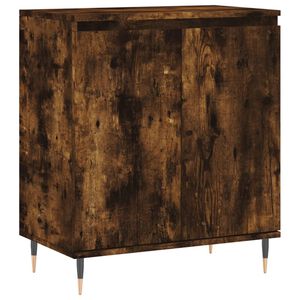 vidaXL puhvetkapp, suitsutatud tamm, 60x35x70 cm, tehispuit
