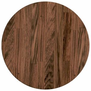 vidaXL Lauda peal Helepruun &Oslash; 30 x 2,5 cm Tugev Tamme Puit