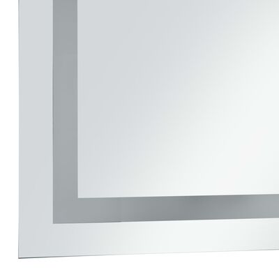 vidaXL vannitoa LED-seinapeegel puutetundliku anduriga 60 x 100 cm