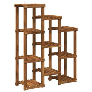 vidaXL Taimede alus Naturaalne 85 x 30 x 114,5 cm Tugev akatsiapuu