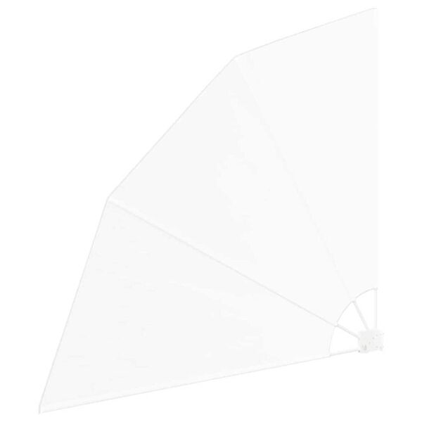 vidaXL Baldahhiin Valge 140 x 140 cm kangas