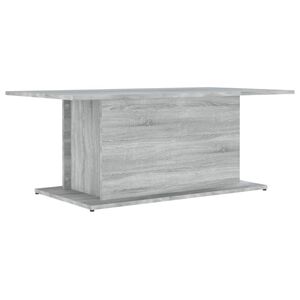vidaXL kohvilaud, hall Sonoma tamm, 102x55,5x40 cm, tehispuit