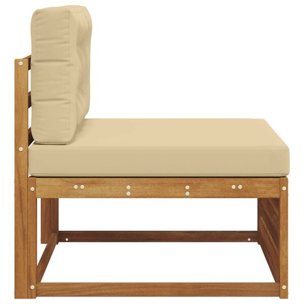 vidaXL V&auml;likeskkonna keskdiiivan Tugev akatsiapuu Neutraalne