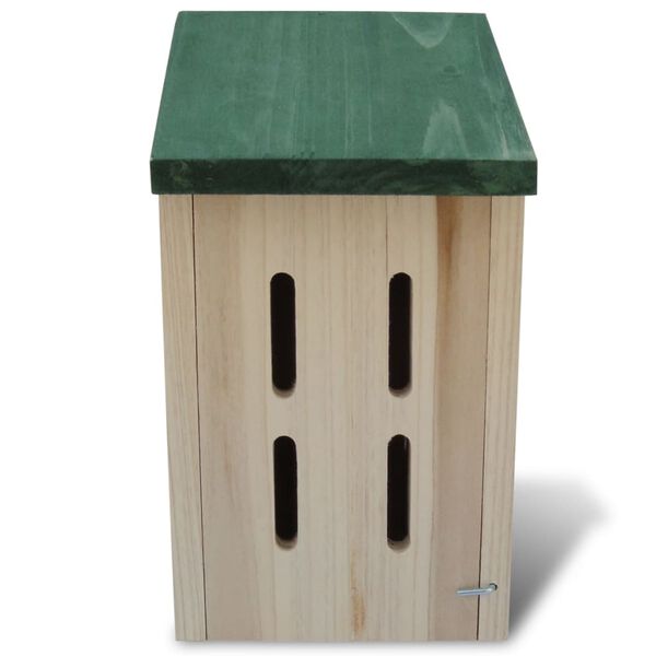 276007 vidaXL Butterfly Houses 8 pcs Wood 14x15x22 cm (2x41291)