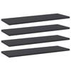 vidaXL riiuliplaadid 4 tk, hall, 60x20x1,5 cm, puitlaastplaat