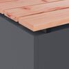 vidaXL Aiapink Antratsiit 100 x 40 x 43 cm Teras