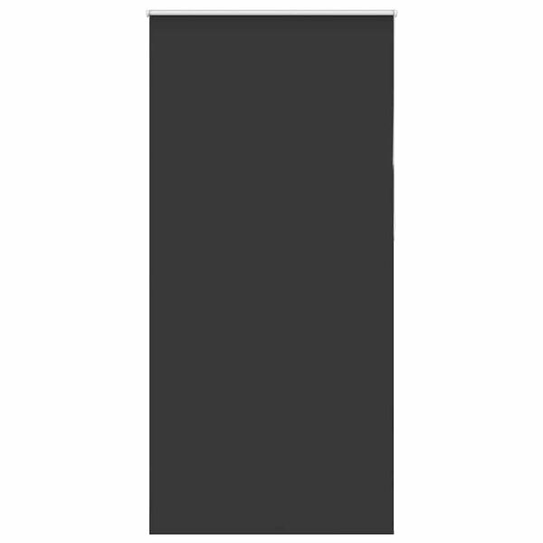 vidaXL Ruloo pimendav must 100x230 cm Kanga laius 95,7 cm pol&uuml;ester