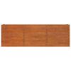 vidaXL taimekast, rooste, 240x40x77 cm, Corten-teras