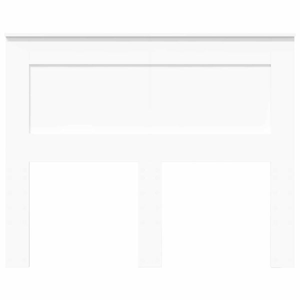 vidaXL Peats peaga Valge 135 cm Tehispuit