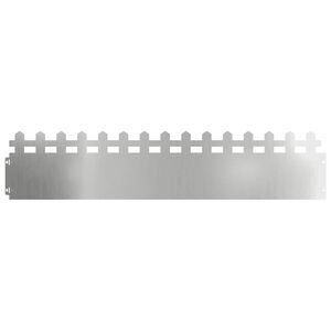 vidaXL Murukatted 10 pcs H&otilde;bedane 103 x 0,05 x 22 cm Tsinkteras
