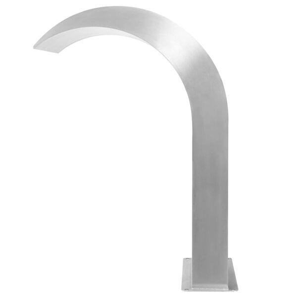 vidaXL roostevabast terasest basseini purskkaev 45 x 30 x 65 cm, h&otilde;bedane