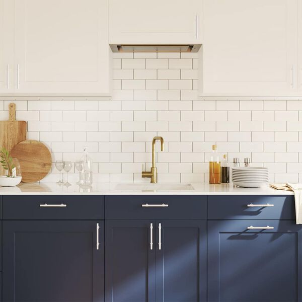 vidaXL kapi k&auml;epidemed 10 tk, h&otilde;bedane, 96 mm, roostevaba teras