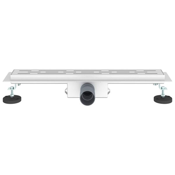 vidaXL Du&scaron;i &auml;ravool joondumisega H&otilde;bedane 60 cm Roostevaba teras 304